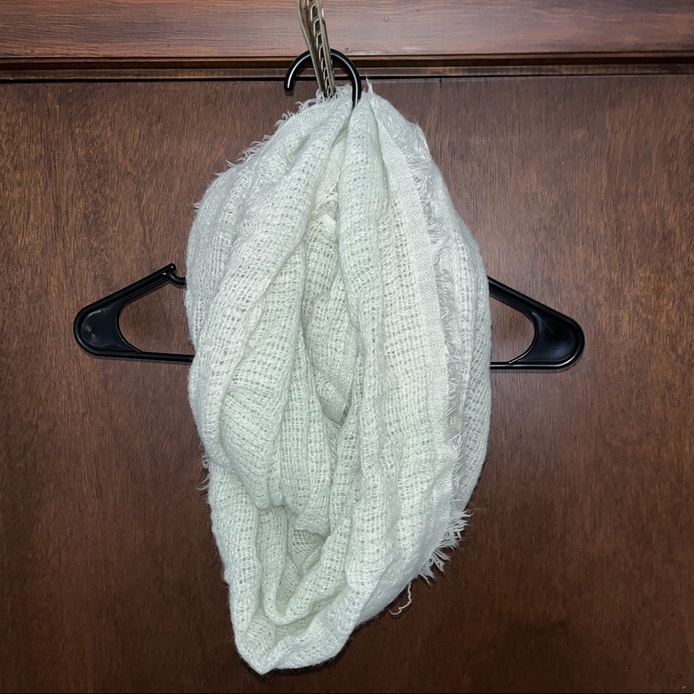 Mint Green Infinity Scarf